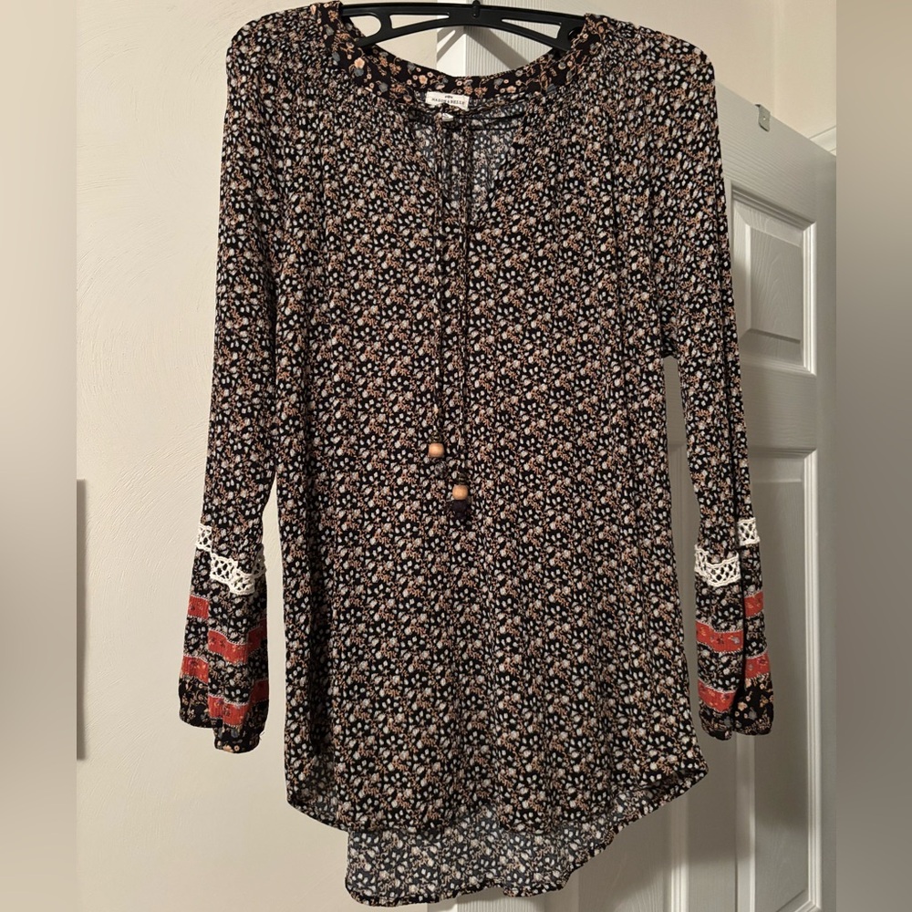 Mason & Belle Floral Patterned Shirt